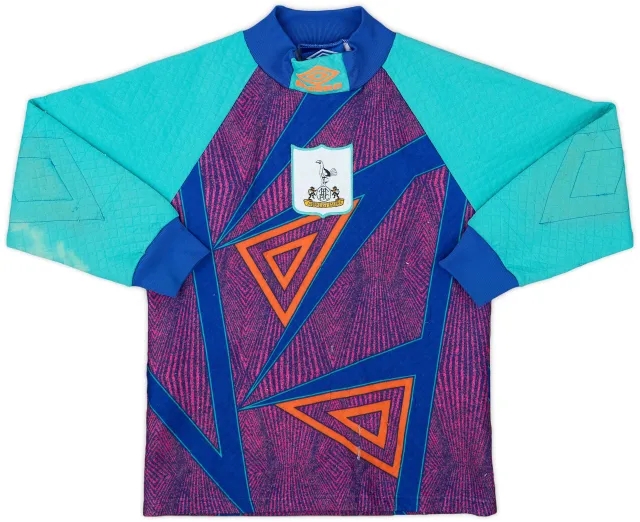 Umbro 1993-95 Tottenham GK Shirt - 6/10 - (M.Boys)