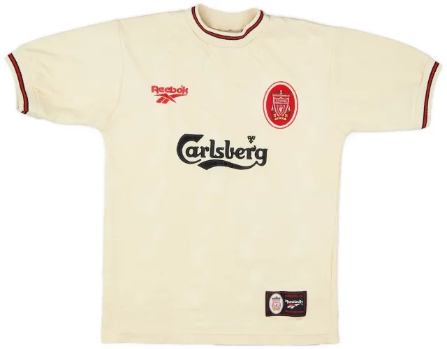 Reebok 1996-97 Liverpool Away Shirt - 5/10 - (Y)