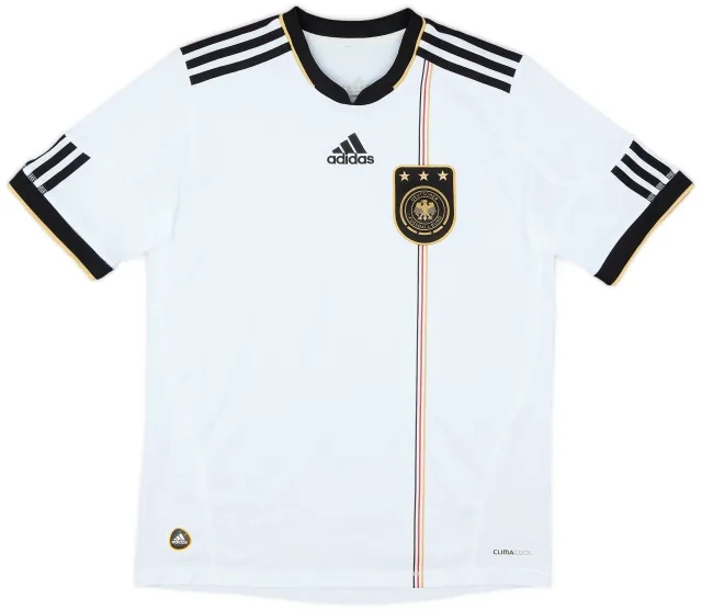 adidas 2010-11 Germany Home Shirt - 8/10 - (L.Boys)