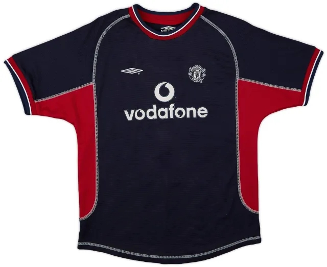 Umbro 2000-01 Manchester United Third Shirt - 8/10 - (L.Boys)