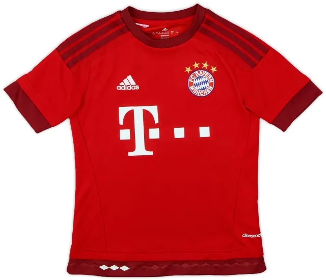adidas 2015-16 Bayern Munich Home Shirt - 9/10 - (S.Boys)