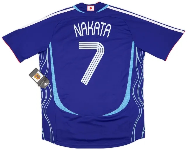 adidas 2006-08 Japan Home Shirt Nakata #7 (L)