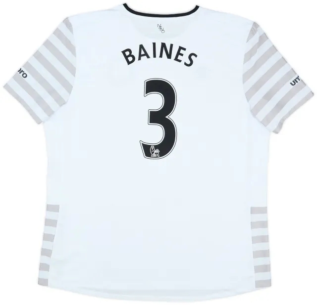 Umbro 2015-16 Everton Away Shirt Baines #3 - 7/10 - (3XL)