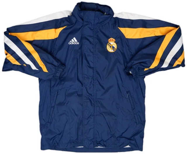1998-99 Real Madrid adidas Rain Jacket - 7/10 - (S)