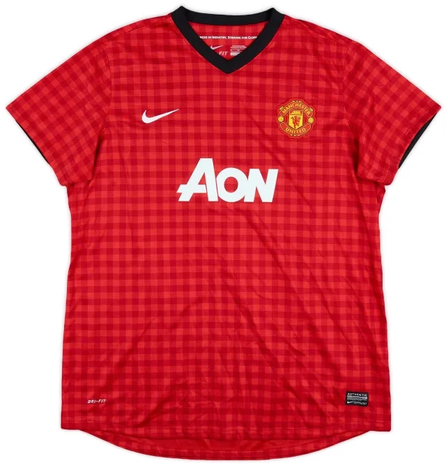 Nike 2012-13 Manchester United Home Shirt - 9/10 - (Women's XL)