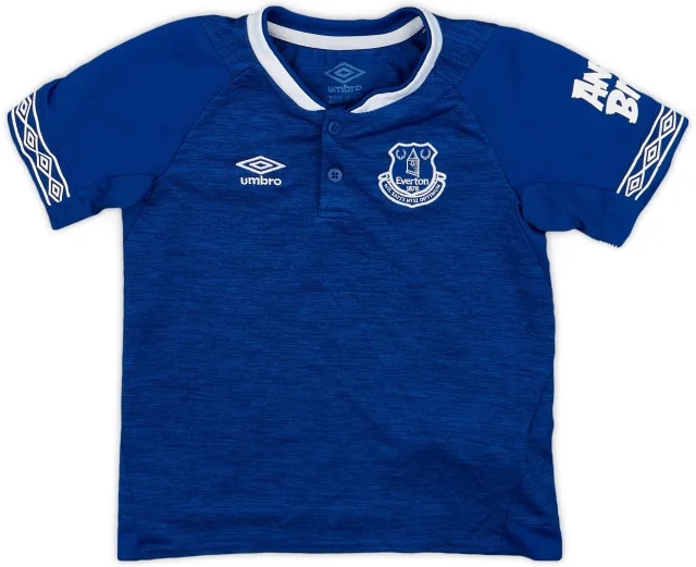 Umbro 2018-19 Everton Home Shirt - 9/10 - (4-5 Years)