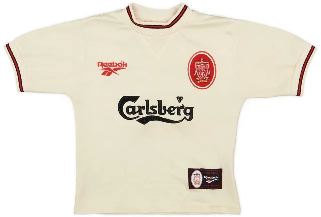 Reebok 1996-97 Liverpool Away Shirt - 7/10 - (S.Boys)