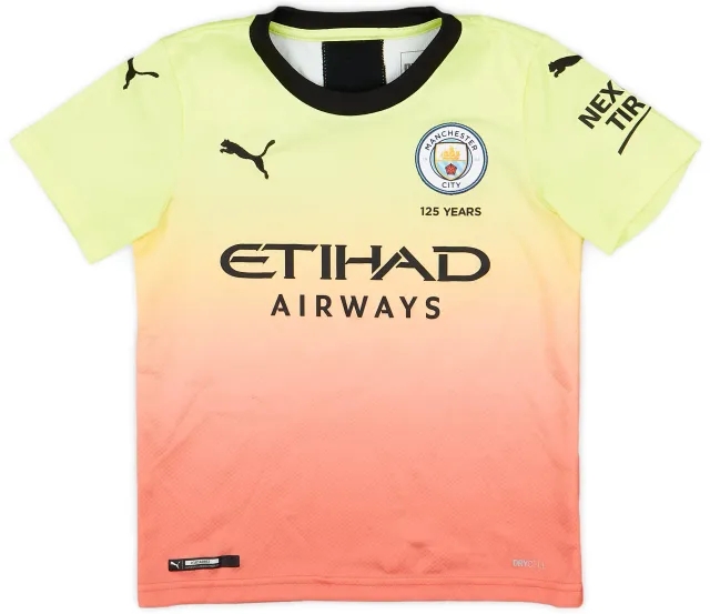 Puma 2019-20 Manchester City Third Shirt - 7/10 - (7-8 Years)