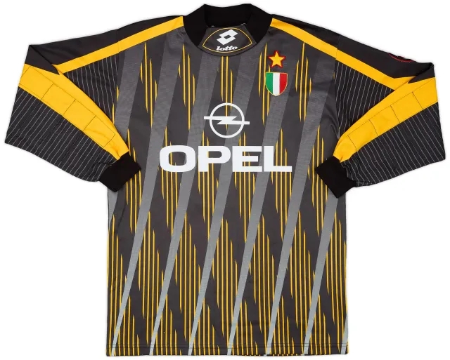 Lotto 1996-97 AC Milan GK Shirt #1 - 7/10 - (M)