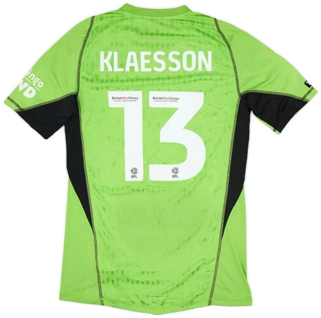 adidas 2023-24 Leeds Match Issue GK Shirt Klaesson #13