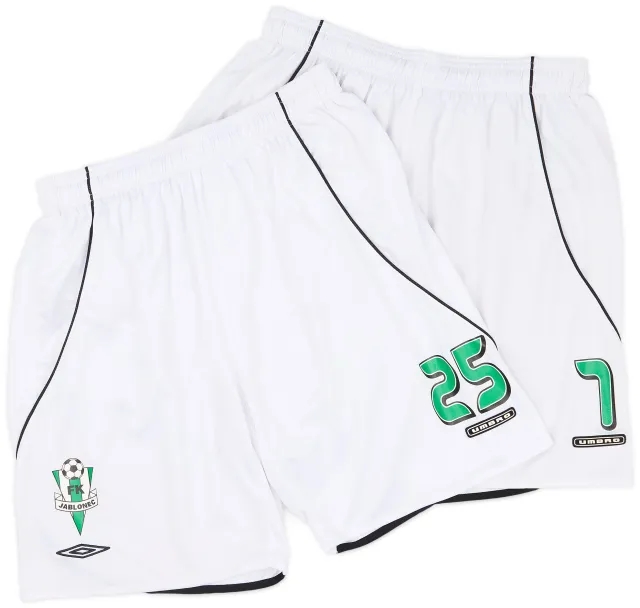 Umbro 2010-11 FK Jablonec Player Issue Home Shorts - 5/10 - (XL)