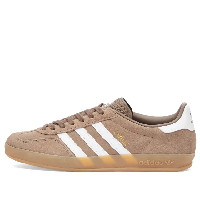 adidas Originals Gazelle Indoor Trainer - Brown - Size 6 - Brown