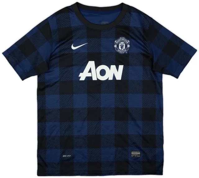 Nike 2013-14 Manchester United Away Shirt - 5/10 - (XL.Boys)