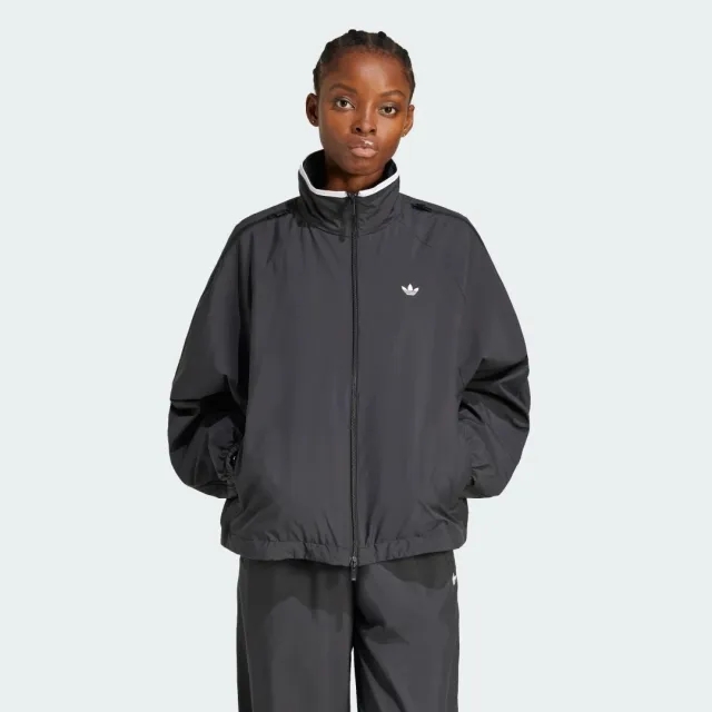 adidas Originals Womens Woven Zip Track Top