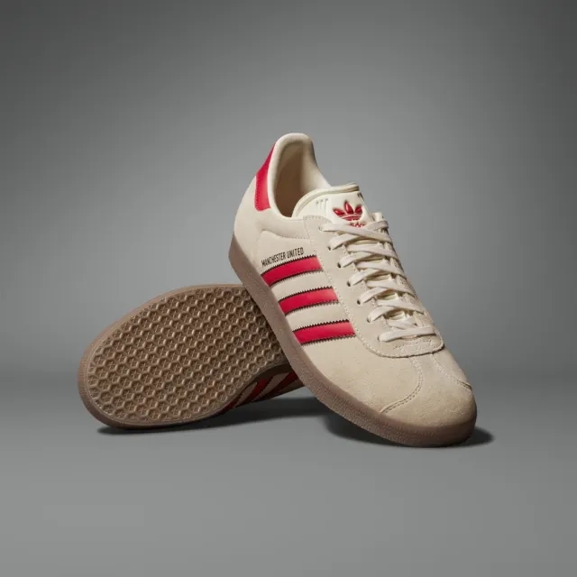 adidas Originals Gazelle Manchester United, Ecru Tint