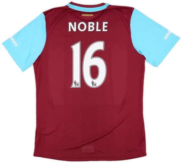 Umbro 2015-16 West Ham 'Boleyn' Home Shirt Noble #16 (L)