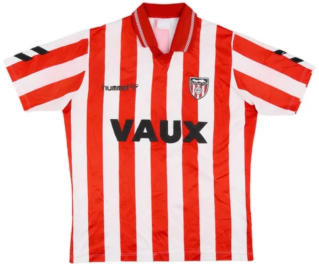 Hummel 1991-94 Sunderland Home Shirt - 6/10 - (XL)