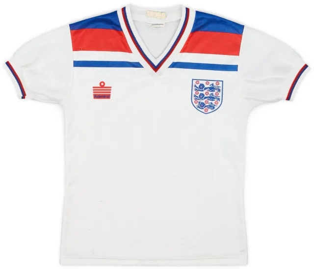 Admiral 1980-83 England Home Shirt - 6/10 - (S.Boys)