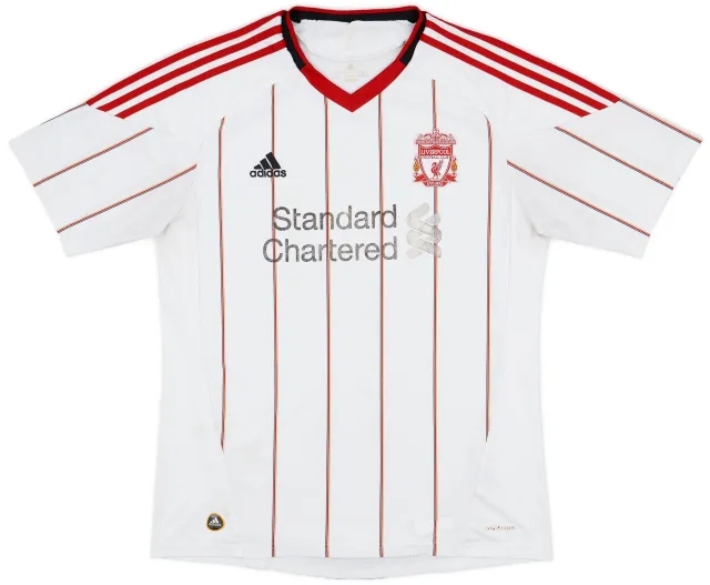 adidas 2010-11 Liverpool Away Shirt - 4/10 - (L)