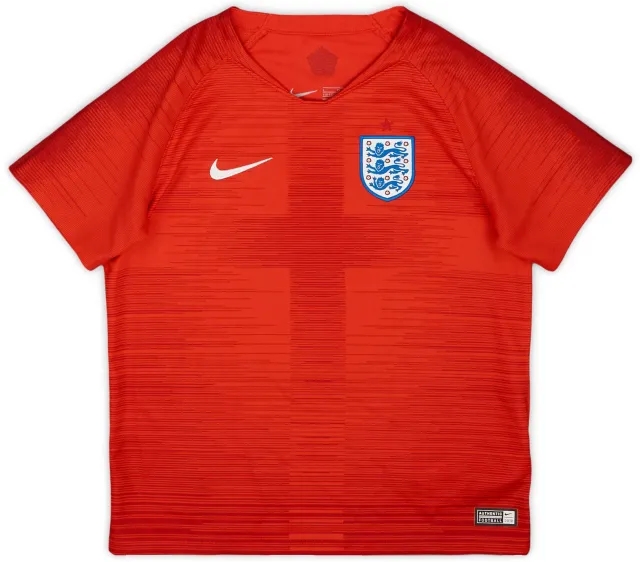 Nike 2018-19 England Away Shirt - 8/10 - (6-7 Years)