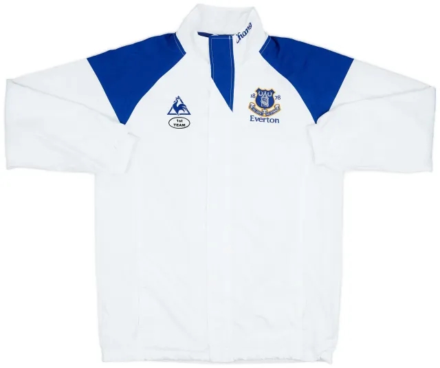 2009-10 Everton Player Issue Le Coq Sportif Rain Jacket - 8/10 - (L)