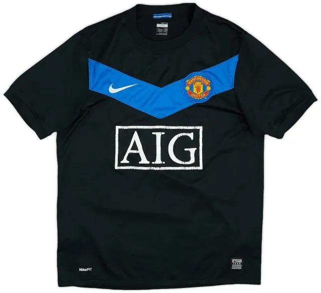 Nike 2009-10 Manchester United Away Shirt - 5/10 - (S)