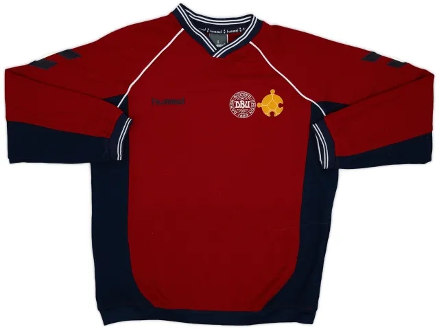 2002-03 Denmark Hummel Sweat Top - 7/10 - (M)