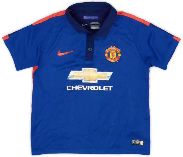 Nike 2014-15 Manchester United Third Shirt - 7/10 - (5-6 Years)