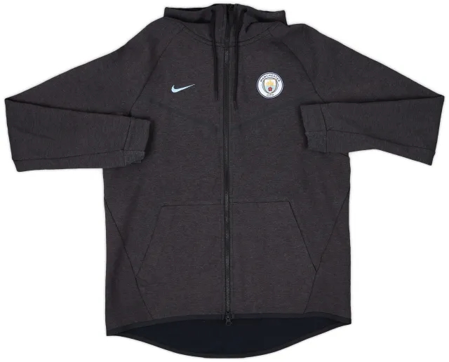2017-18 Manchester City Nike Track Jacket - 9/10 - (XL.Boys)