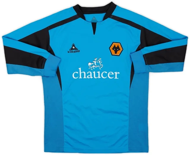LeCoqSportif 2005-06 Wolves GK Shirt - 8/10 - (L.Boys)