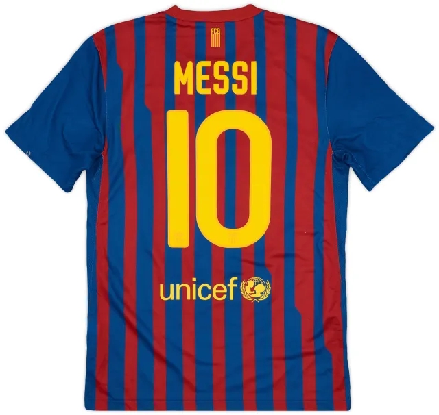 Nike 2011-12 Barcelona Home Shirt - 8/10 - (XL.Boys)