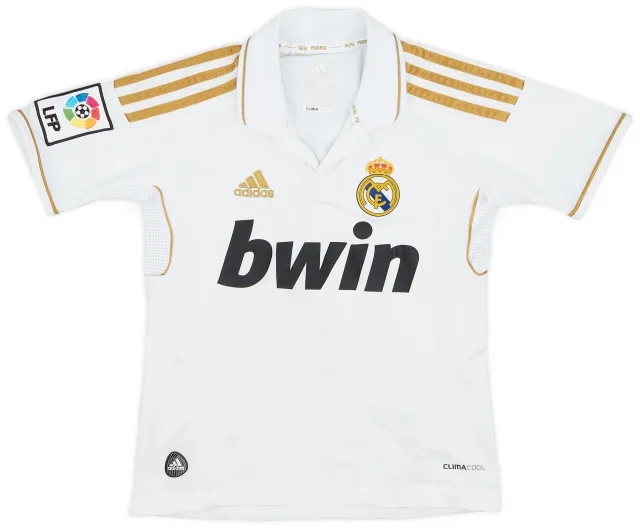 adidas 2011-12 Real Madrid Home Shirt - 5/10 - (7-8 Years)