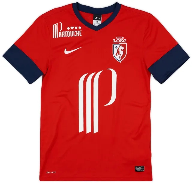 Nike 2013-14 Lille Home Shirt - 9/10 - (S)