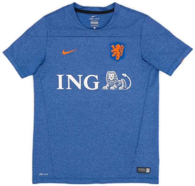 2014-15 Netherlands Nike Training Shirt - 8/10 - (L.Boys)
