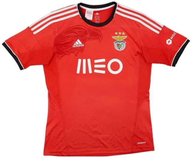 adidas 2013-14 Benfica Home Shirt - 9/10 - (XL.Boys)