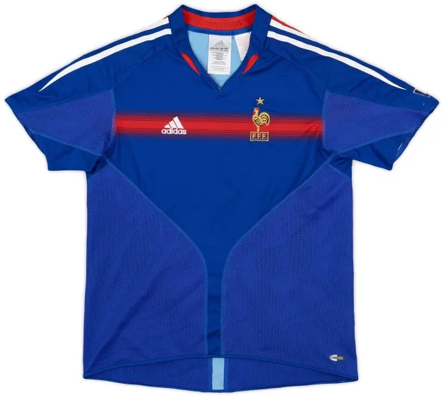 adidas 2004-06 France Home Shirt - 6/10 - (M.Boys)