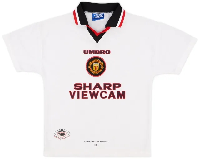Umbro 1996-97 Manchester United Away Shirt - 8/10 - (Y)