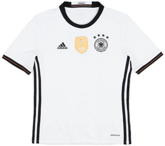 adidas 2016-17 Germany Home Shirt - 7/10 - (M.Boys)