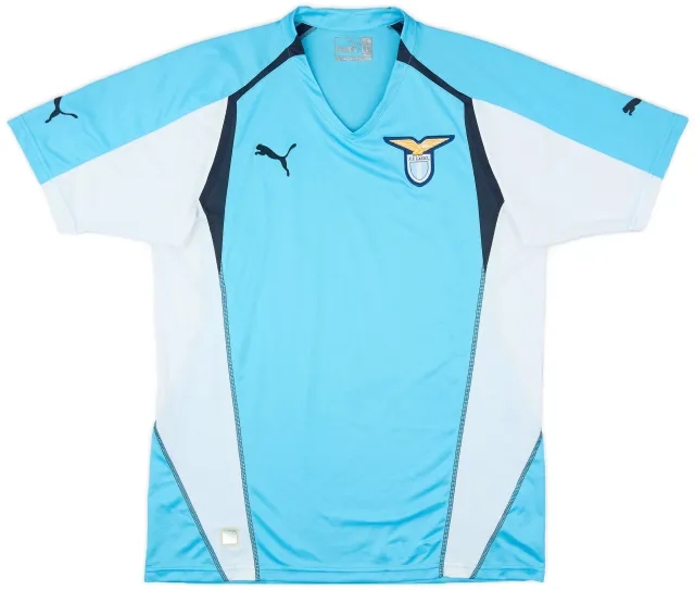 Puma 2004-05 Lazio Home Shirt - 7/10 - (L)