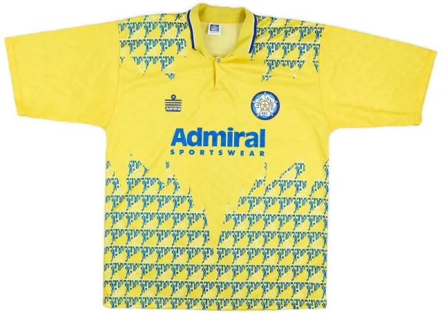 Admiral 1992-93 Leeds United Third Shirt - 8/10 - (XL)