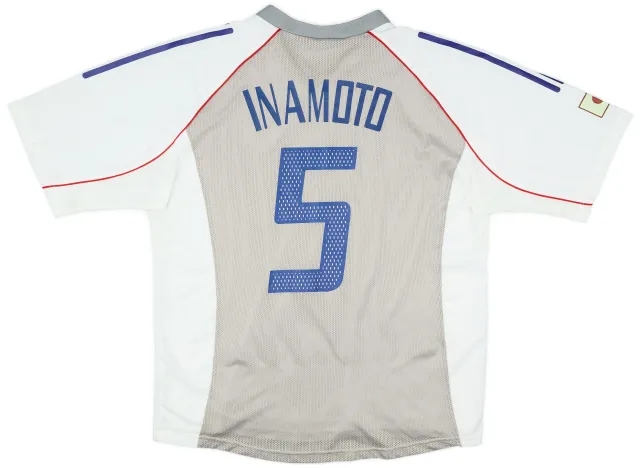 adidas 2002-04 Japan Player Issue Away Shirt Inamoto #5 - 8/10 - (XL)