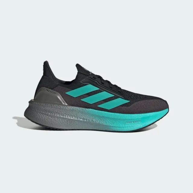 Adidas Performance Mercedes - Amg Petronas Formula One Team Ultraboost 5X Trainers In Core Black / Semi Mint Rush /