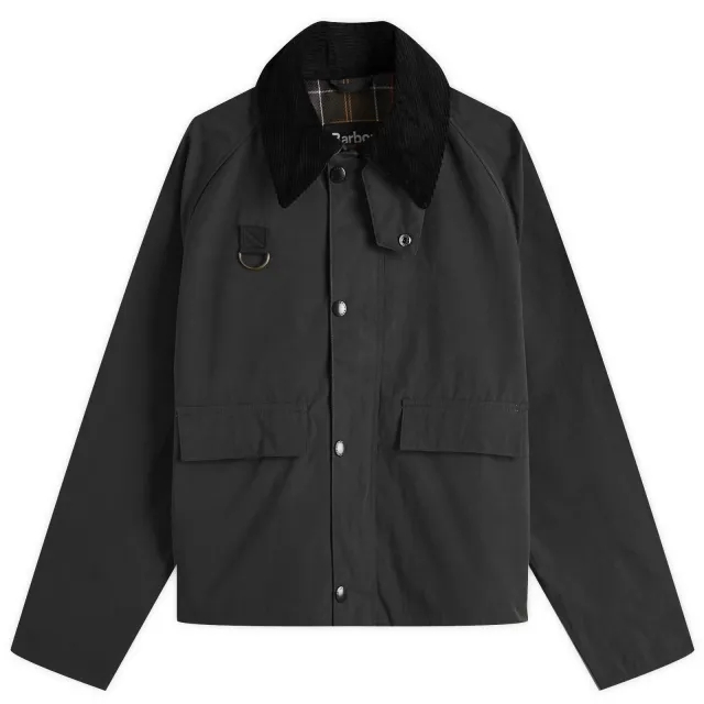 Barbour Men's OS Spey Casual Jacket Black