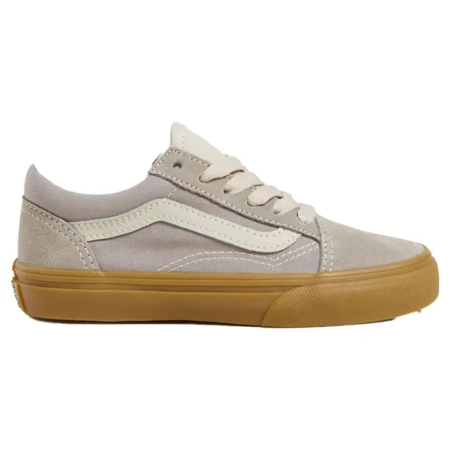 Vans - Kids Old Skool Shoes (4-8 Years), Grey