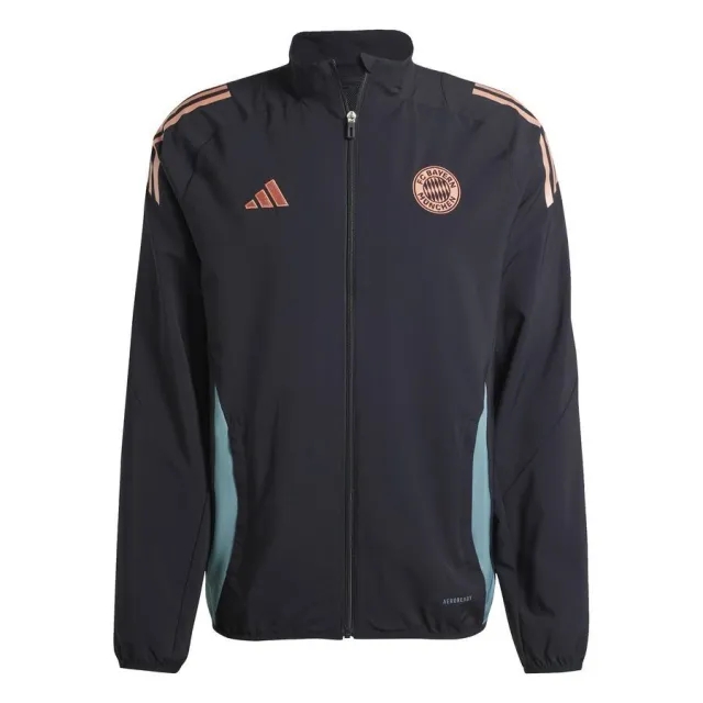 adidas Bayern München Training Jacket Presentation Tiro 24 - Black - ['Black']