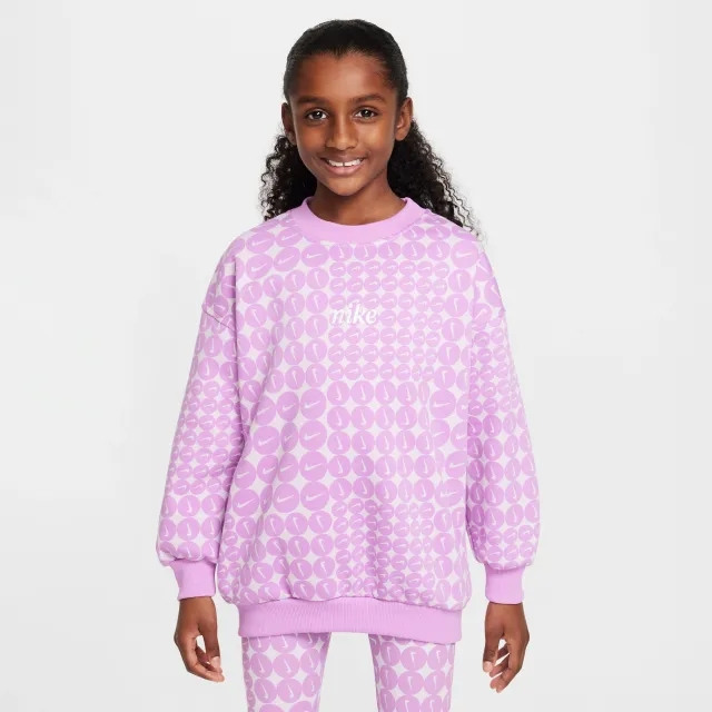 Nike Club Oversized Unisex Sweatshirts - Pink