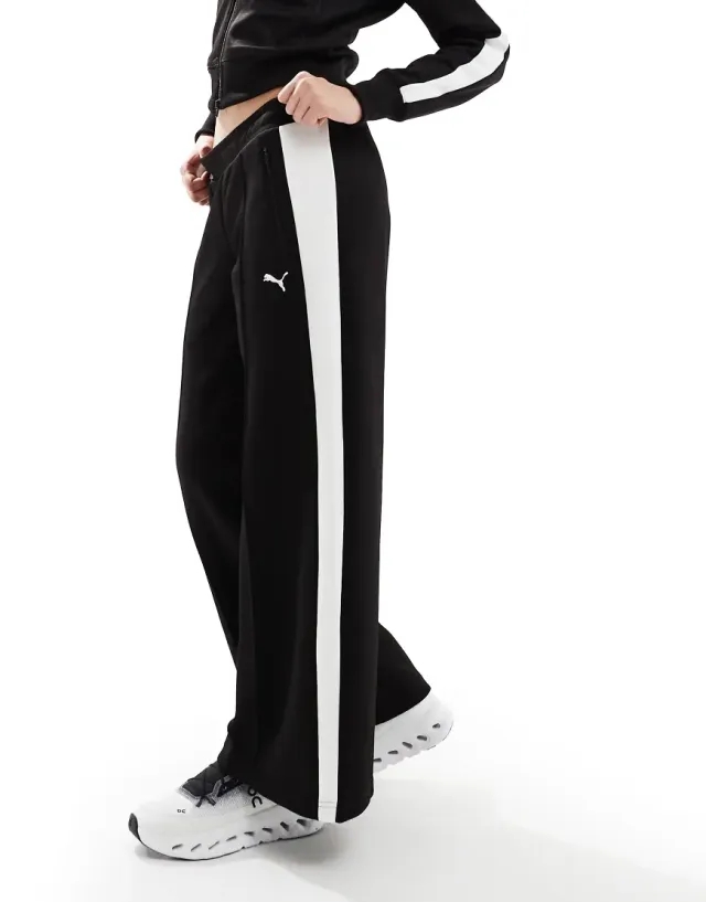 PUMA T7 Low Rise Track Pants Women, Black