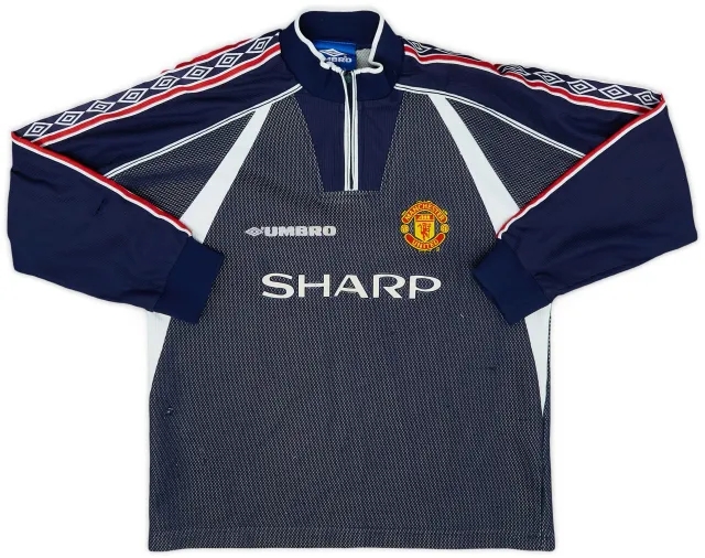 Umbro 1998-99 Manchester United GK Shirt - 6/10 - (L.Boys)