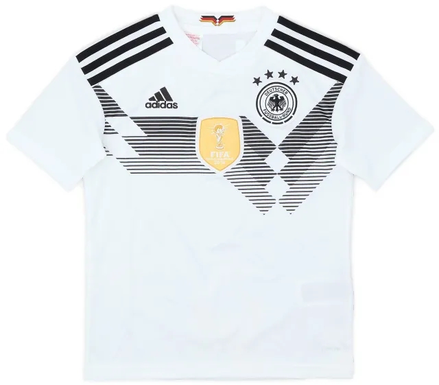 adidas 2018-19 Germany Home Shirt - 7/10 - (7-8 Years)