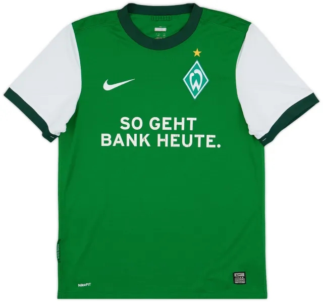 Nike 2009-10 Werder Bremen Home Shirt - 6/10 - (S)